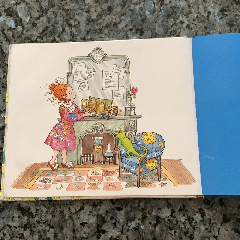 ✋Vintage Magic School Bus Hardcover Book The Science Fair Expedition Teach BTS